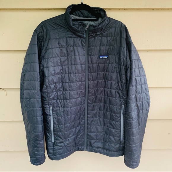 Patagonia Other - Patagonia Nano Puff Mens Grey Jacket XL Quilted